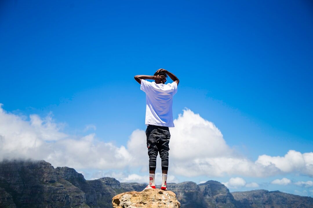 person facing challenge